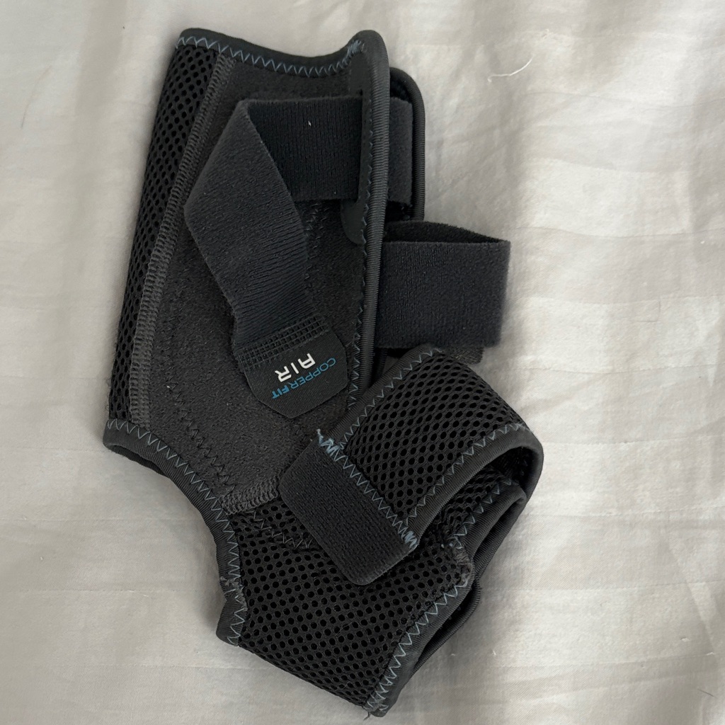 Copperfit Air Black And Grey Ankle Support Brace